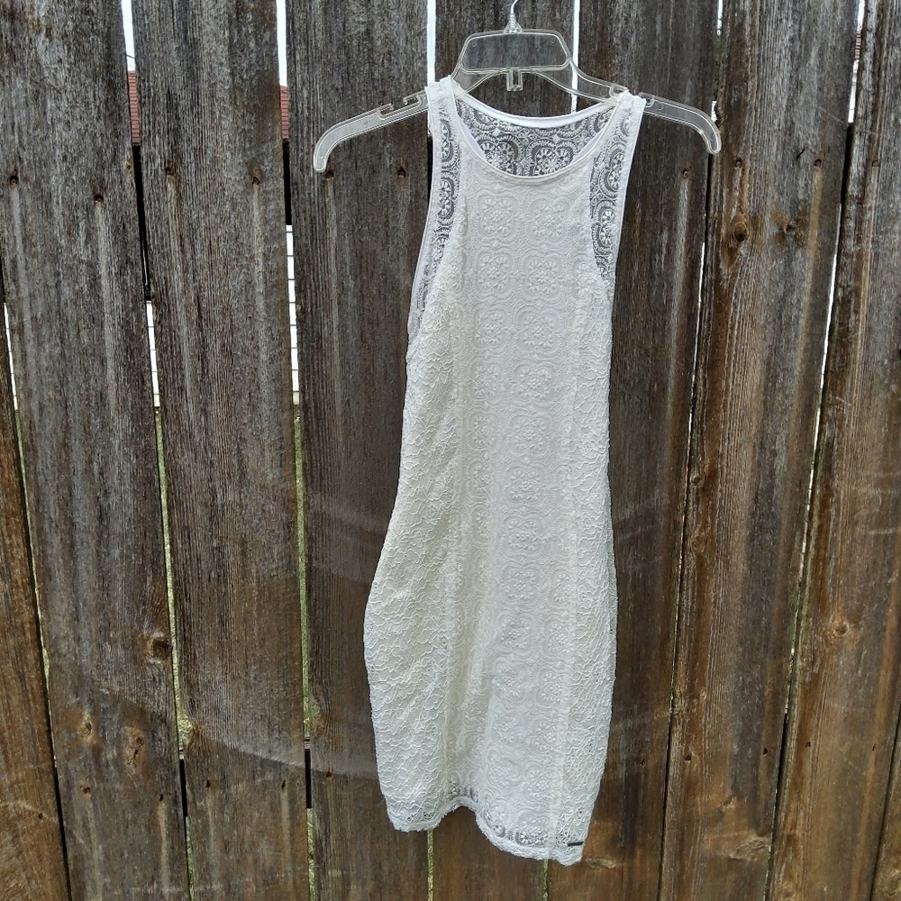 ABERCROMBIE FITCH LACE BODYCON DRESS SIZE XS